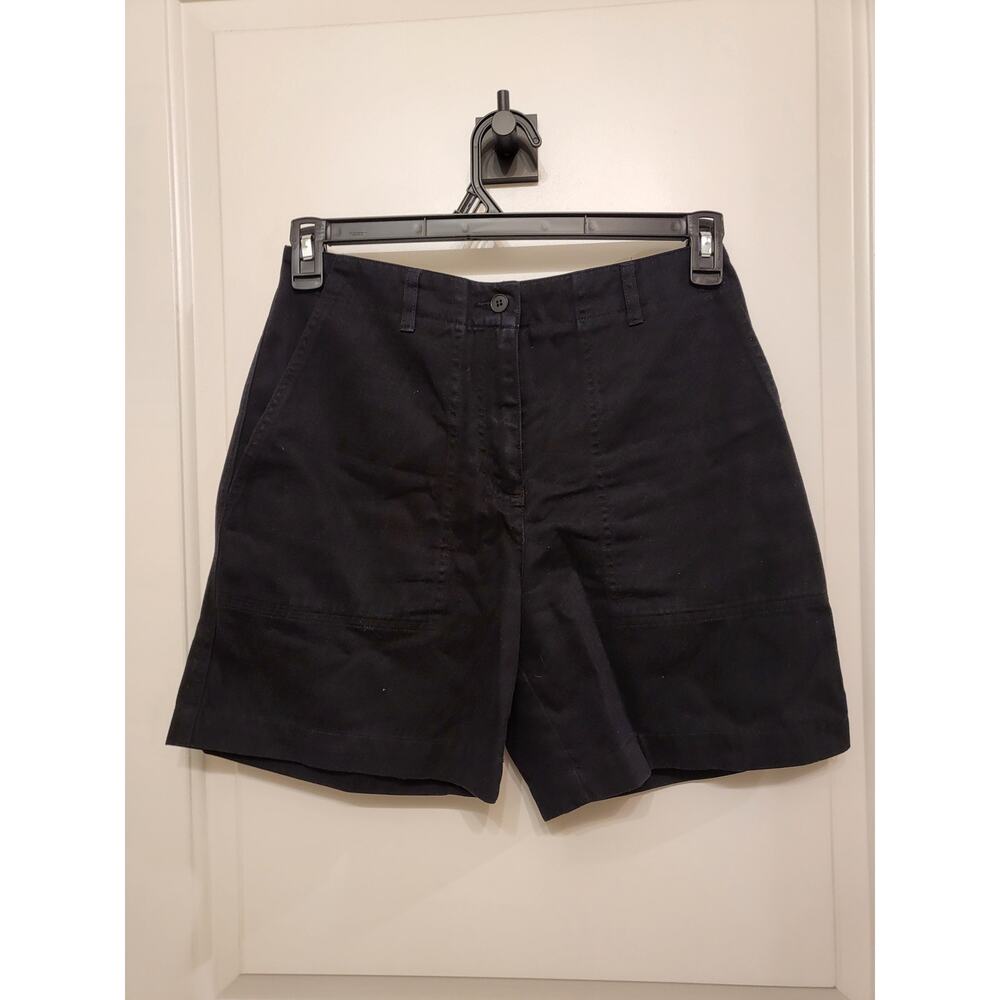 Jones New York Sport Black Canvas Shorts Suze 4 Womens